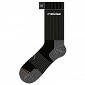 SOCKS HEAD TENNIS CREW 811954 BLACK