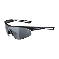 SUN GOOGLES ALPINA NYLOS SHIELD BLACK MATT 8634335