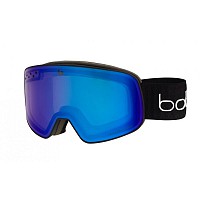 GOOGLES BOLLE NEVADA 22026 BLACK MATTE PHANTOM+ BLUE S1-S3