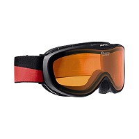 GOGGLES ALPINA CHALLENGE S 2.0 D BLACK MATT/RED