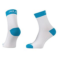 NOGAVICE XLC RACE COMPRESSION BELA/MODRA, Velikost 40-44