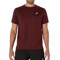 SHIRT ASICS CORE SS TOP 2011D221 201 DARK RED PLANET