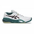 COPATI ASICS GEL - RESOLUTION X AC 1041A481 104 WHITE/DARK AUBERGINE