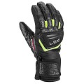 ROKAVICE LEKI WCR TEAM 3D JUNIOR 653804701 BLACK ICE LEMON