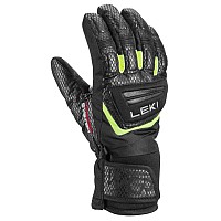 ROKAVICE LEKI WCR TEAM 3D JUNIOR 653804701 BLACK ICE LEMON