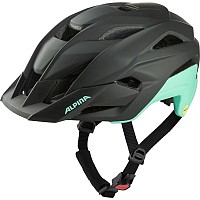 ČELADA ALPINA STAN MIPS BLACK TURQUOISE KOLESARSKA