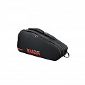 TORBA WILSON PRO STAFF CLASSIC 6PK RACKET BAG Black