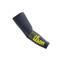 ROKAV WILSON SMLS COMPR ARM SLEEVE II ČRNA-RUMENA, 1KOS