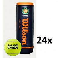 ŽOGE WILSON ROLAND GARROS CLAY COURT 3B - 24x