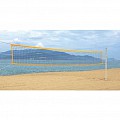 MREŽA ZA ODBOJKO NA MIVKI BEACH COMP 3mm RUMENA