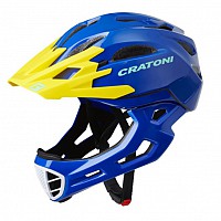 ČELADA CRATONI C-MANIAC BLUE-YELLOW GLOSSY