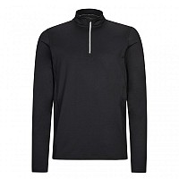 KILLTEC AKIM MAN BLACK Powerstretch shirt with collar and zipper