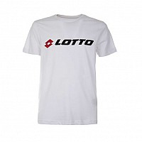 SHIRT LOTTO MSP TEE II LOGO 218914 0F1 WHITE