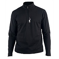 PULI SPYDER BUCKHORN COTTON/POLY T-NECK BLACK