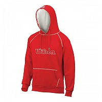 PULOVER WILSON FLEECE HOODY RED