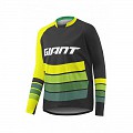 MAJICA GIANT TRANSFER LS JERSEY BLACK/YELLOW/GREEN