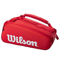 TORBA WILSON SUPER TOUR 15PK RED 8010301