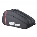 TORBA WILSON TOUR 12PK RACKET BAG 2025 BLACK
