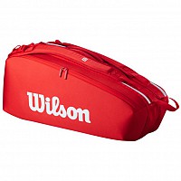 TORBA WILSON SUPER TOUR WILSON RED 6PK RED 8036801