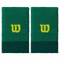 WILSON WRISTBAND  EXTRA WIDE GREEN