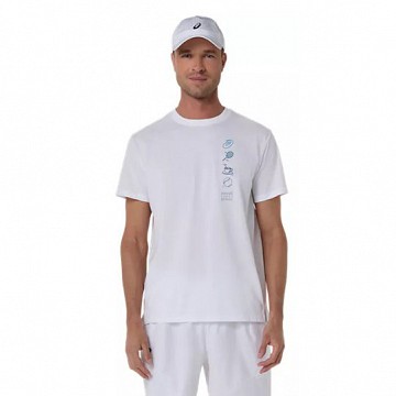 MAJICA ASICS COURT GAME SEASONAL GRAPHIC TEE 2041A351 101