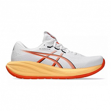 COPATI ASICS GEL-CUMULUS 28 1011C143 101 WHITE/ENERGY ORANGE MO&Scaron;KI