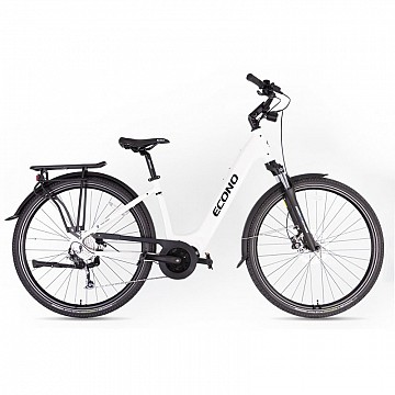 ELEKTRIČNO KOLO ECONO MARE City 28 EEC4 Snow white, 700Wh, S/M, 2026
