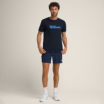 SHIRT WILSON GRAPHIC TEE W91M311112WDBC CLASSIC NAVY
