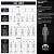 MICO CM01432 BLACK MAN LONG SLEEVES MOCK NECK SHIRT