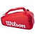 WILSON SUPER TOUR 9PK RED 8010501