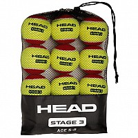 TENNIS BALL HEAD STAGE 3 RED 12B