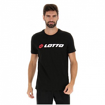 MAJICA LOTTO MSC TEE II LOGO 218914 1CL ALL BALCK