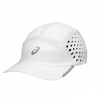 KAPA ASICS PERFORMANCE RUNNING CAP 3013B329 B. 100 BELA - UNISEX
