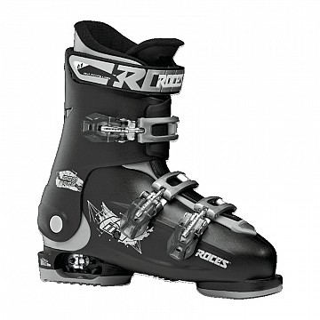 SKI BOOTS JUNIOR ROCES IDEA FREE 36-40 BLACK/SILVER