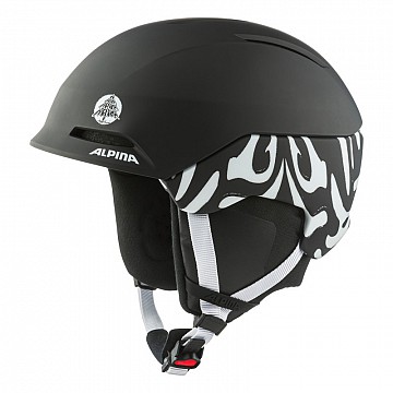 SMUČARSKA ČELADA ALPINA NAX WHITE BLACK LITHOFF MATT