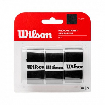 GRIP WILSON PRO OVERGRIP SENSATION WRZ4010 BK ČRNA PAKIRANJE 3