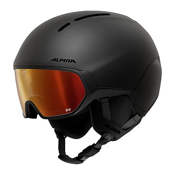 SMUČARSKA ČELADA ALPINA VIZZARD QV BLACK 9267