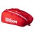 TORBA WILSON SUPER TOUR WILSON RED 15PK RED 8036601