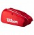 TORBA WILSON SUPER TOUR WILSON RED 9PK RED 8036701