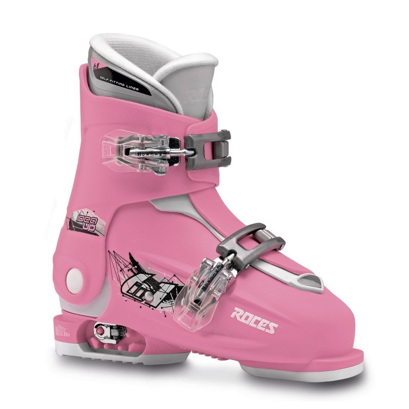 SKI BOOTS JUNIOR ROCES IDEA UP 3035 DEEP PINK WHITE Sports Gajo