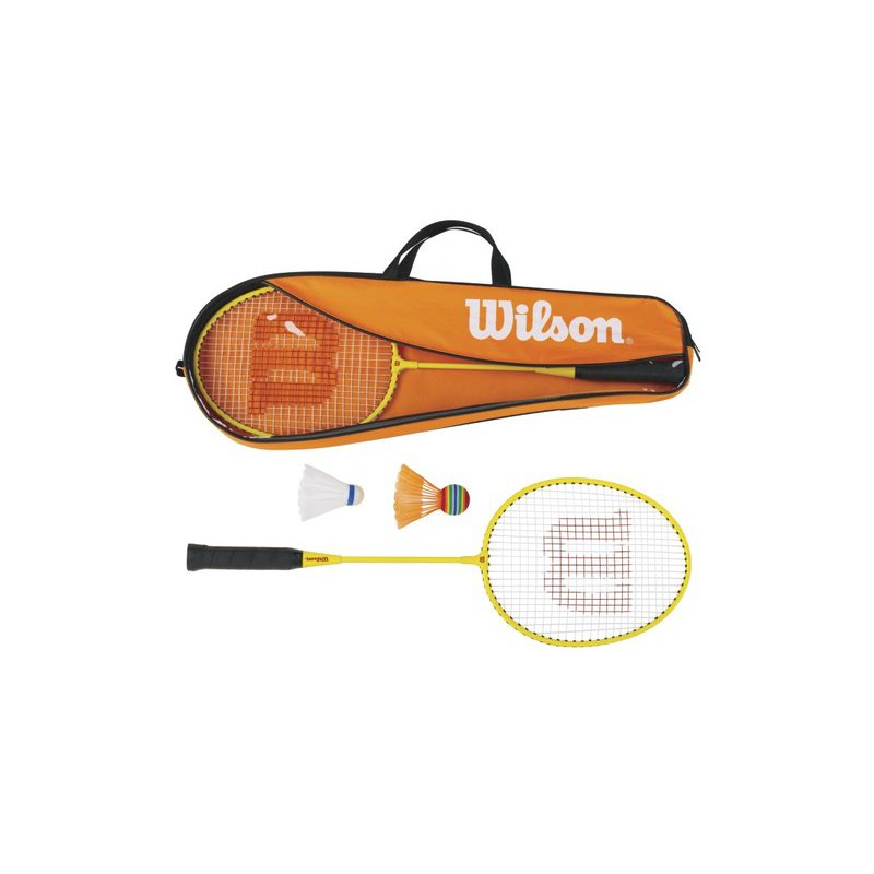 WILSON JUNIOR BADMINTON KIT 2 PCS Equipment Gajo