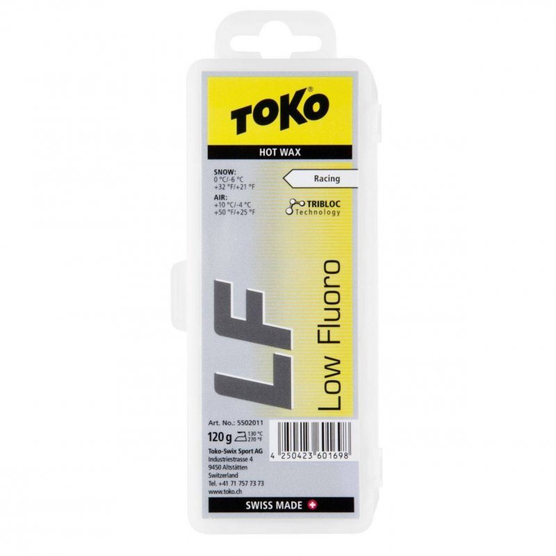 Toko Swix LF Hot Wax Yellow 120 G 