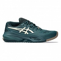 SHOES ASICS GEL - RESOLUTION X AC 1041A481 300 SAXON GREEN/BIRCH