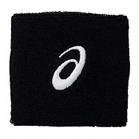 ASICS  WRIST BAND 3043A120 001 BLACK PAIR