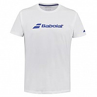 T-SHIRT BABOLAT 4MP2441 1000 EXERCISE BABOLAT TEE MEN WHITE BLUE