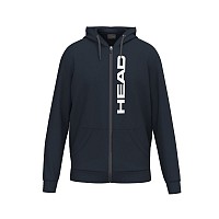 PULOVER Z ZADRGO HEAD CLUB ORIGINAL 811815 NV TEMNO MODRA