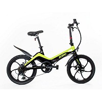 E-BIKE ECONO NAVIS S9 BLACK/YELLOW