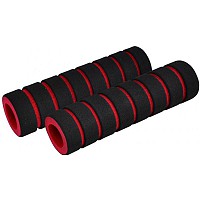 GRIP LONGUS FOUMY FOAM BLACK-RED