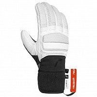 SKI GLOVES REUSCH ALPINE MASTER WHITE-BLACK 6501141 1101