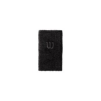 WILSON WRISTBAND EXTRA WIDE BLACK WRA733528